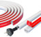 2M Cable Trunking for Electric Cables, Self Adhesive Cable Hiders for Wall