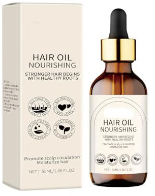 Ätherisches Öl zur Reparatur der Haarpflege bei Dauerwelle und Färbung, glättet krauses Haar, universell für alle Haartypen, leichte und nicht klebrige Textur, erhöht den Glanz