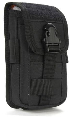 Milisten Outdoor-Smartphone-Tasche Tarnmuster Hüfttasche für Sport Laufen Camping Wandern Kompaktes Design mit Doppelter Befestigung für Unterwegs Atmungsaktives Strapazierfähiges Material