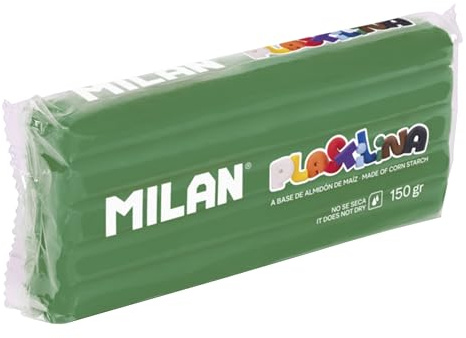 Milan Knete, 150 g, Grün, 150 g (FACTIS, S.A. 91441561B)