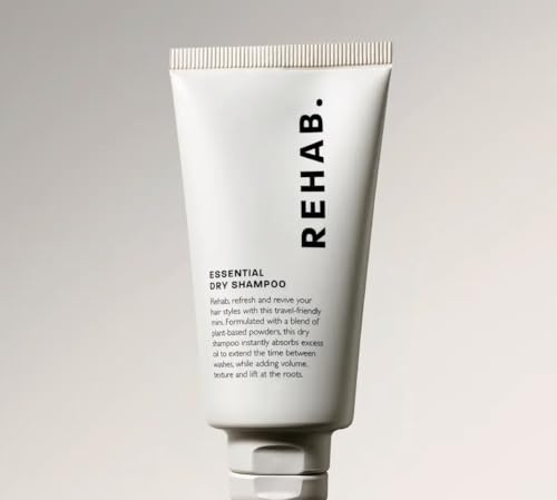 REHAB. Essential Dry Shampoo Mini, Travel-Friendly Formula for Volume Texture and Lift, 25g