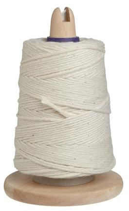 Regency Wraps RW1675 for Meat Prep and Trussing Turkey Cooking Butcher's Twine on Handy Dispenser with Cutter, Cotton, White/Natural
