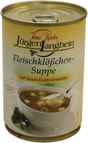 FLEISCHKLÖßCHEN-SUPPE von Jürgen Langbein, 400ml