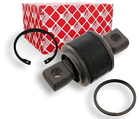 febi bilstein 31802 Achsstrebenlager mit Sicherungs- und Distanzring, 1 Stück