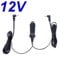 Chargeur Voiture Allume Cigare 12V pour Remplacement Lecteur DVD Takara VRT177 avec 2 sorties écrans puissance du câble d'alimentation