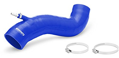 Mishimoto MMHOSE-FIST-14IHBL Silicone Induction Hose Compatible With Ford Fiesta ST 2014-2018 Blue