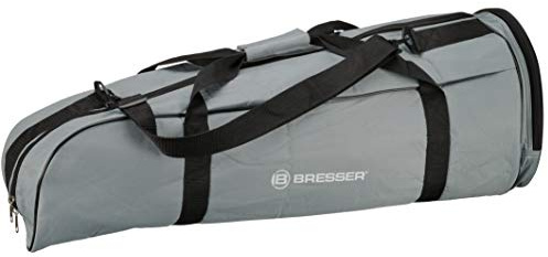 Bresser Deluxe Transporttasche für MCX 102 und MCX 127 Feldstative | Gepolstertes Nylon, Schutz für Stativ und Zubehörablage, Schultergurt mit Schnellverschlüssen, 70 x 30 x 30 cm
