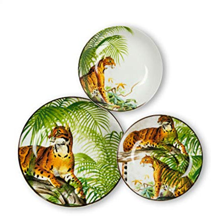 Excelsa - 63664 - Servizio tavola 18 Pezzi Leopard