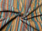 Minerva Crafts Baumwollstoff, indischer Streifen, Meterware, Grün