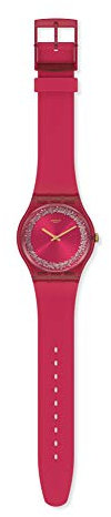Swatch Quartz Montre avec Bracelet en Silicone SUOP111