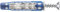 FISCHER BLUEFIX mm. 5 CON VITE (100 Pz)
