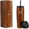 IRON °FLASK Nomad Tumbler - 710 ml, 2 Deckel (Strohhalm/Flip), vakuumisolierte Edelstahlflasche, doppelwandig, Thermo-Kaffee-Reisebecher, Wasserflasche aus Metall