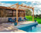 Maderland Pergola adossée Bois - Andorra, Dimensions 400 x 300 cm, Ancrage Aucun