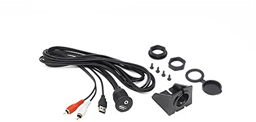 Hertz HMA USB AUX IN Verlängerungskabel für Marine Radio Hertz HMR 20, HMR 10 D, HMR 10