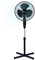 1ABOVE 16 Fan, Pedestal Stand High Performance 140cm Adjustable Height, 3 Speed Setting, Extra Wide Cross Base, Oscillating, Tilting Head (BLACK)