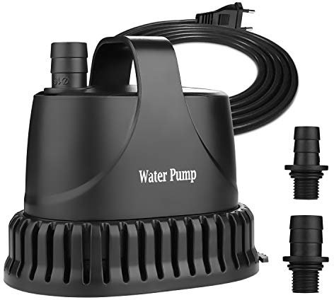 NO.17 Bomba sumergible de agua 40 W, 3000 L/H para acuario, ultrasilenciosa, para estanque, fuente de jardín, acuario