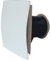 Bouche fixe d'extraction design carrée Ø80 mm