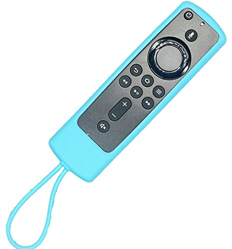Ersatz Fernbedienung für Fire TV Stick 4K,Fire TV Stick Lite,2nd Gen Fire TV Stick,Fire TV Cube(1st Gen&2nd Gen),3rd Gen Fire TV,mit Schutzhülle