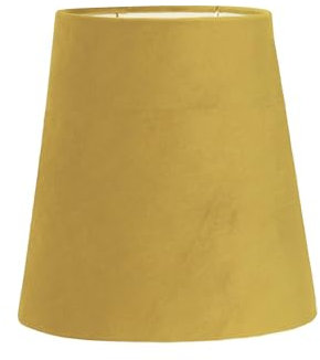 PR Home of Scandinavia Queen Lamp shade Velvet Yellow 10cm