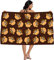 Strandtuch Groß AFFE 70x140 cm, 3D Süßer AFFE Badetuch Mikrofaser Handtücher, Strandhandtuch Schnell Trocknendes Sandfreies Badehandtuch, Saunatuch, Handtuch, Kinder, Damen, Herren, Strandtücher