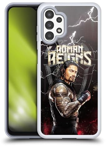 Head Case Designs Offizielle WWE Roman Reigns Superstars Gel Handyhülle Hülle [Militärischer Schutzgrad] Kompatibel mit Samsung Galaxy A13 (2022)