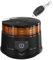 Gyrophare Autonome Rotatif LED Amber Orange E9 R65 14W Comprend Télécommande Batterie Rechargeable Base Magnétique et Ventouse