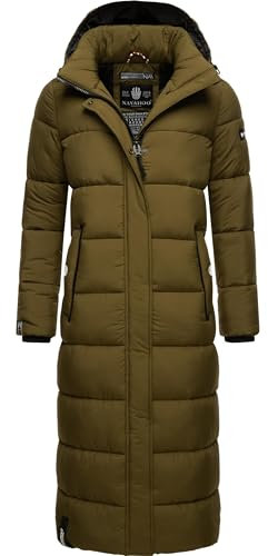 Navahoo Damen Wintermantel Isalie Millitary Green Gr. L