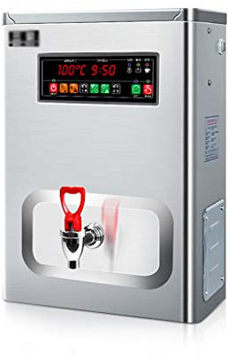 Stepping-Wasserkocher, LED-Großbildanzeige, Anti-Trocken-Design, kommerzieller Wasserkocher, geeignet für Milchteeläden, Cafés, Teeläden, Restaurants