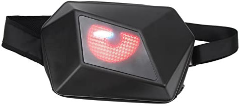 Topyond Rucksack Mit LED-Anzeige, APP-Steuerung, Ritterrucksack, Wasserdichter, Verstellbarer Schultergurt, Universelle Reisetasche, Verstellbarer Schultergurt, USB 5 V