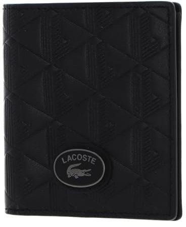 Lacoste Nomogramme Compact Wallet Noir
