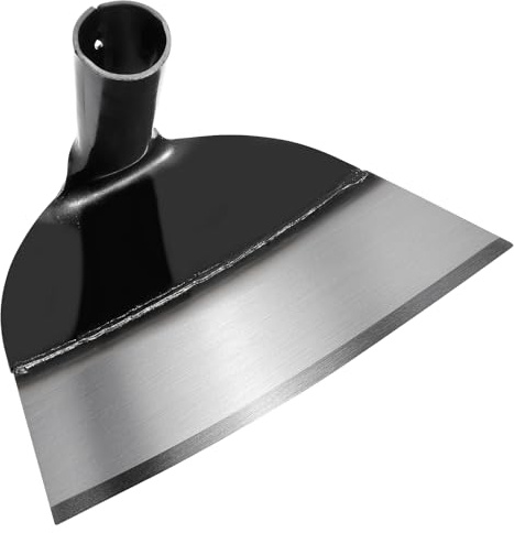 Garden Hoe Head, Hand Hoe Garden Tool for Weeding Replacement Handheld Grub Hoe Head Round Eye Hoes Planting Digging Tool Weeding Loosening Soil Hoe Head, Without Handle 9.25 X 5.90 X 4.33 Inches