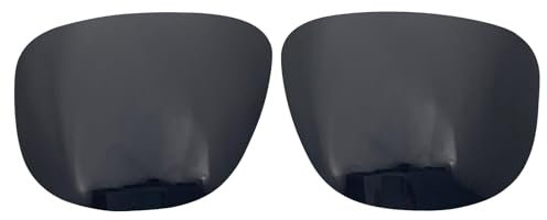 Lentes de repuesto para gafas de sol Oakley Holbrook R OO9377/1,5 mm polarizadas/fáciles de instalar (negro)