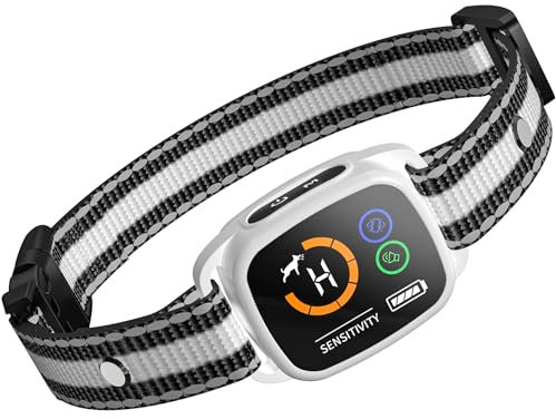 Collier Anti Aboiement Chiens (White)