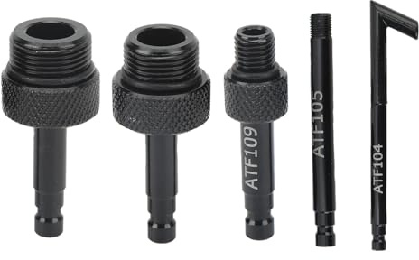 5 Stück Automatische Trans-ID-Füller-Adapter 2 für IN 09G 01J CVT-Getriebe ATF Trans-ID-Füllwerkzeuge Zum Nachfüllen von Öl