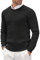 ZUOYIMEI Sweater Herren Täglicher Verschleiß All-Match Gestrickter Tops Herren Temperament Mode Langarm Pullover Herren Casual Warm Komfortabel Knit Sweater Herren F-Black L