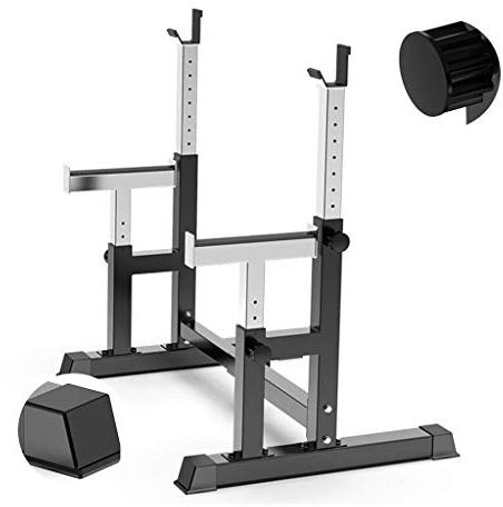 SmPinnaA Hantelbänke für Krafttraining Multifunktionale Squat-Racks Professionelle Bänke für Zuhause Hantelbänke Gewichtheben mit Fitness Langhantel