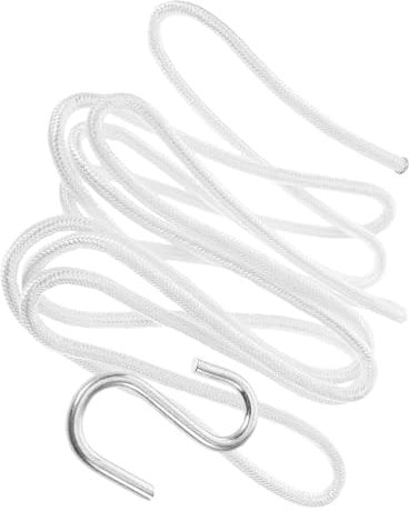 BESPORTBLE 1 Set Hängematten Seil Gurtband Karabiner Hängemattenstuhl Schaukel Outdoor Schaukel Hängestuhl Haken Baumschaukel Hängegurte Seil Für Schaukel Robustes Schaukelseil