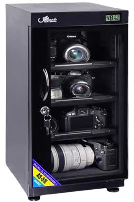 Dry Cabinet Camera Digital Control Dehumidifier 50L Electronic Dry Box for Lens Camera Equipment Storage