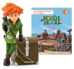 tonies Hörfigur für Toniebox, Robin Hood - Die Schatzkiste, Hörspiel für Kinder ab 5 Jahren, Spielzeit ca. 55 Minuten