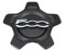 EIHI 1 Pezzo Coprimozzi Per Fiat 500 (16-22 Anni), Coprimozzo Fiat, Borchie Fiat 500, Accessori Auto, Fiat 500 Accessori, Coprimozzi Per Fiat 500 (Nero, A)