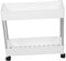 TEMPNAP 1Pc Multi Layer Kitchen Trolley Rack with Casters Portable Storage Trolley Stand for Easy Movement Heightened Frame to Prevent Spills for Kitchen Seasoning Bottles