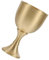 Zerodeko Brass Chalice Goblet Mini Gothic Shot Glass for First Communion Buddha Worship Sacrificial Tea Vintage Medieval Glass for Home Temple Theatrical Props