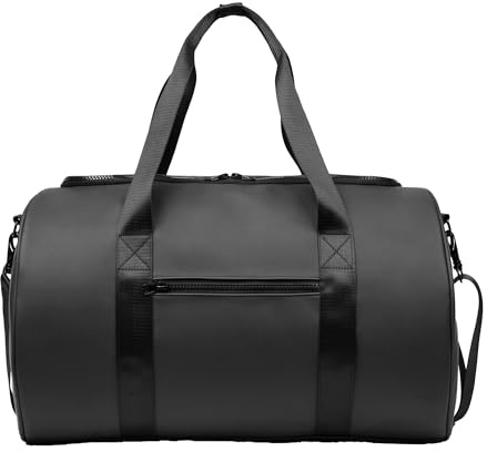 Vinga Baltimore 34L Duffle Bag (30cm x 45cm x 30cm) (Black)