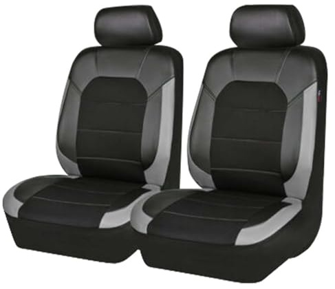 Auto Sitzbezüge, für VW Tiguan 2. Gen/Tiguan Allspace 2016-2024 Atmungsaktiv Verschleißfest Autositzbezüge Auto Vordersitze Sitzbezug Sitzschoner Auto Innenraum Zubehör,B