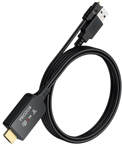 PROZOR eARC/ARC zu Optischer Adapter 192khz eARC/ARC zu Optisch Konvertierungskabel Audio Extraktor PCM 2.0, Dolby Digital für Soundbars, HDTV,Heimkino usw
