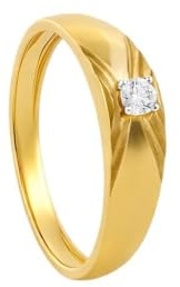 Satfale Jewellers IGI-zertifizierter Diamantring für Herren aus echtem 925er-Sterlingsilber mit E-F-F-F-Farbe, VVS-Klarheit, Laboranbau