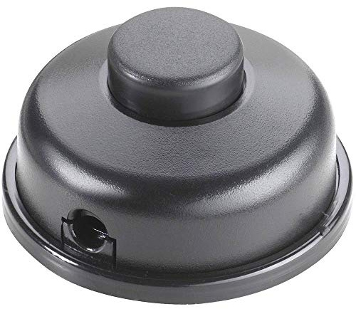 inter BÃ„R InterBär Tretschalter Schwarz 1 x Aus/EIN 6A 1St.