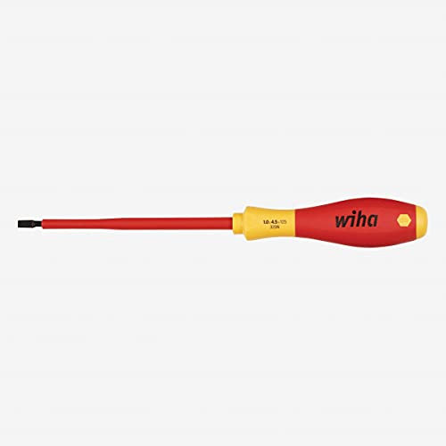 Wiha SoftFinish® Insulated Screwdrivers - 2.0x60mm(5/64) insulatedslotted scr