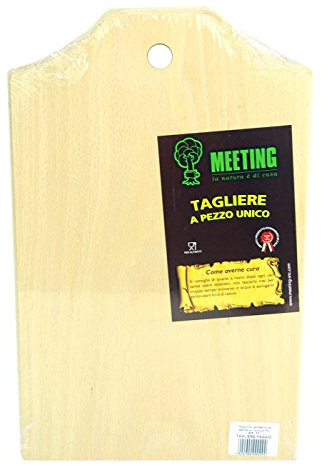 Made In Italy Planche à découper pour Aliments en Massif de hêtre.