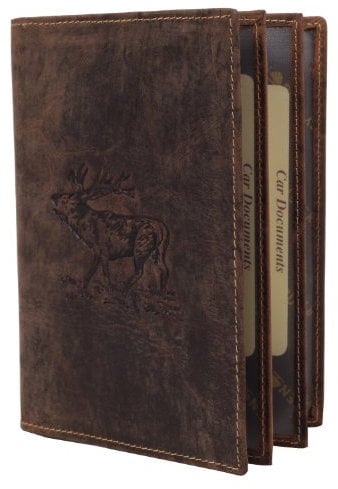 Greenburry Vintage , Leder , Mappe 328 B, Braun, Einheitsgröße